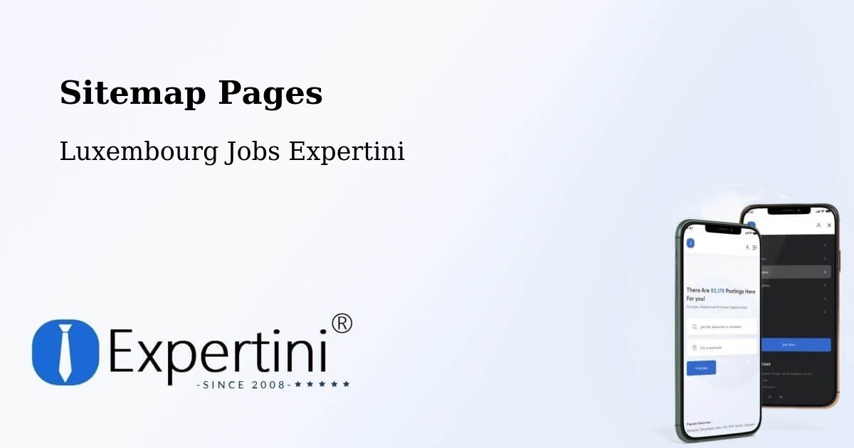 Sitemap Pages - Bergem - Luxembourg Jobs Expertini